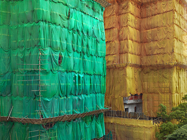 Peter Steinhauer, ‘Greeen - Orange Cocoon, Hong Kong - 2013’, 2013, Contemporary by Angela Li