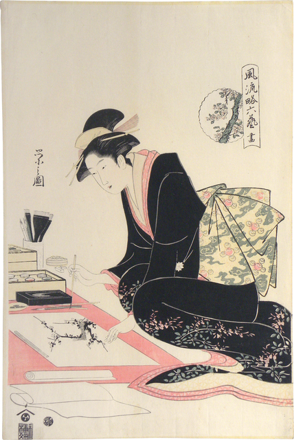 Hosoda Eishi, ‘Six Fashionable Guise: Painting’, Scholten Japanese Art