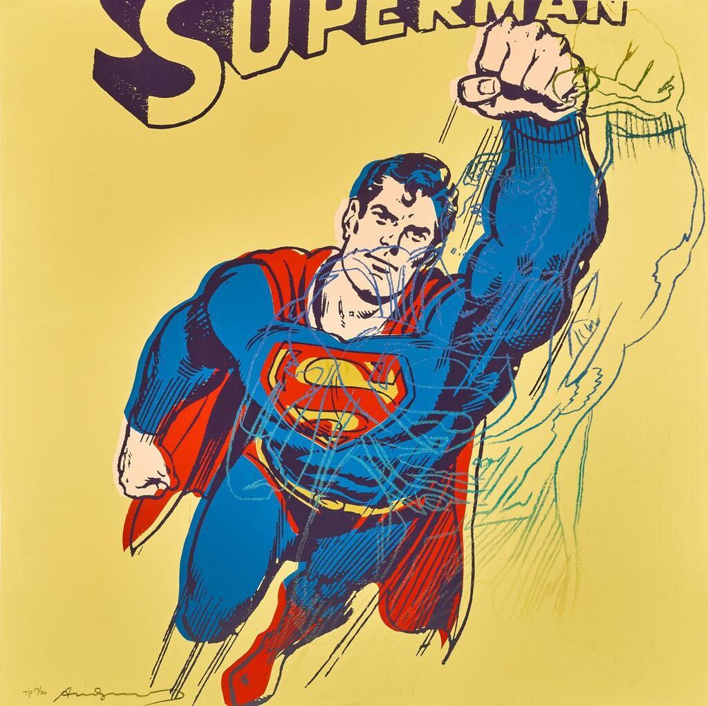 Andy Warhol - Superman, from Myths