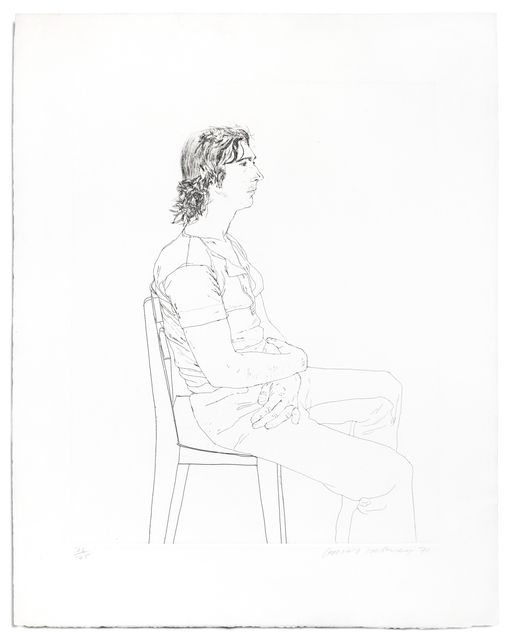 David Hockney, ‘Maurice Payne’, 1971, Petersburg Press