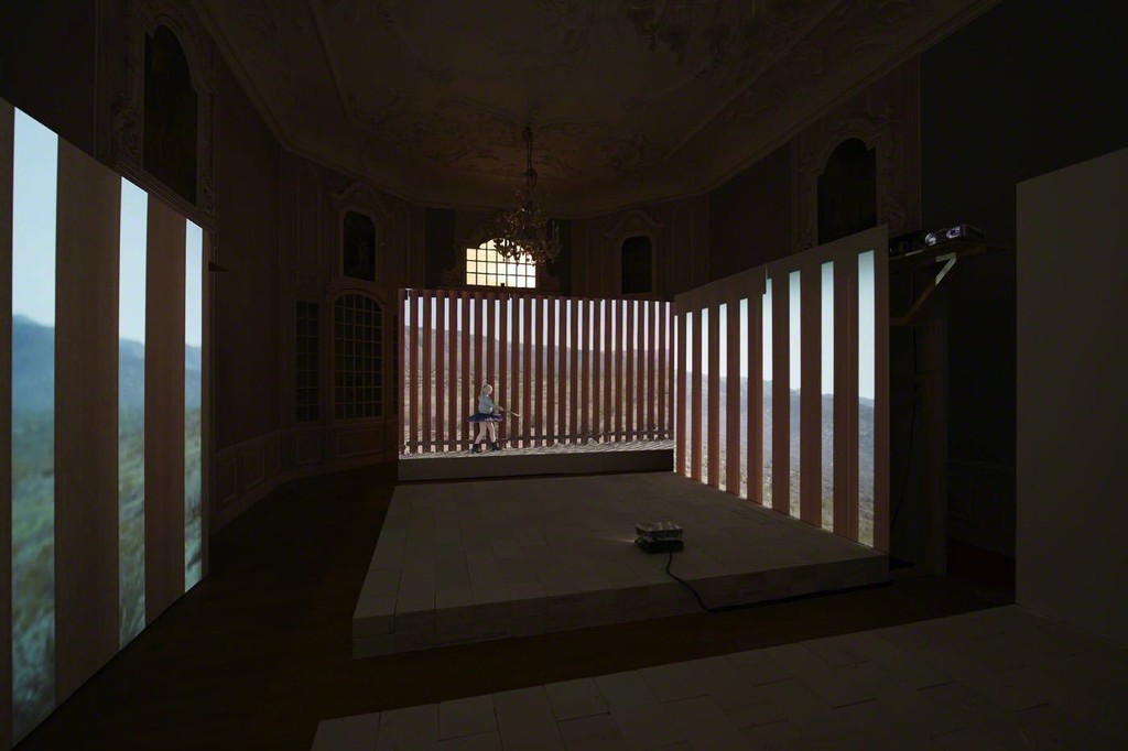 Jesper Just, Interpassivities, 3 channel video, 07:42 min., 2017 Jesper Just, Interpassivities, 3 channel video, 07:42 min., 2017