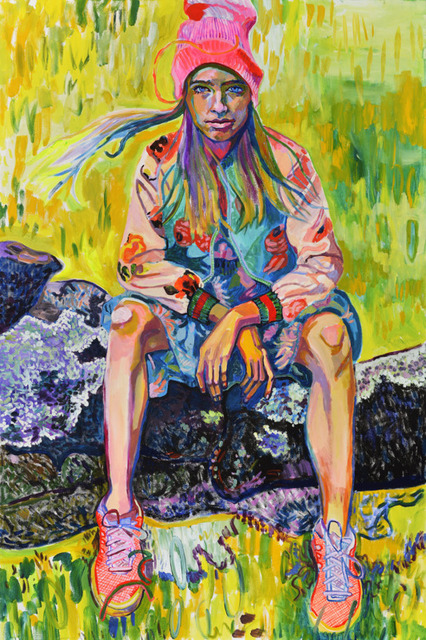 Elizabeth Chapin, ‘Still Explosions’, 2018, Painting, Acrylic on canvas, Wally Workman Gallery