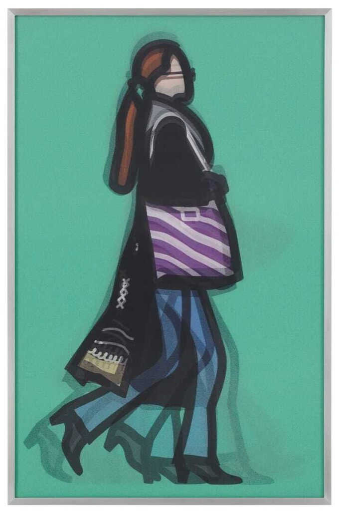 Julian Opie - Musician, from Walking in London 2