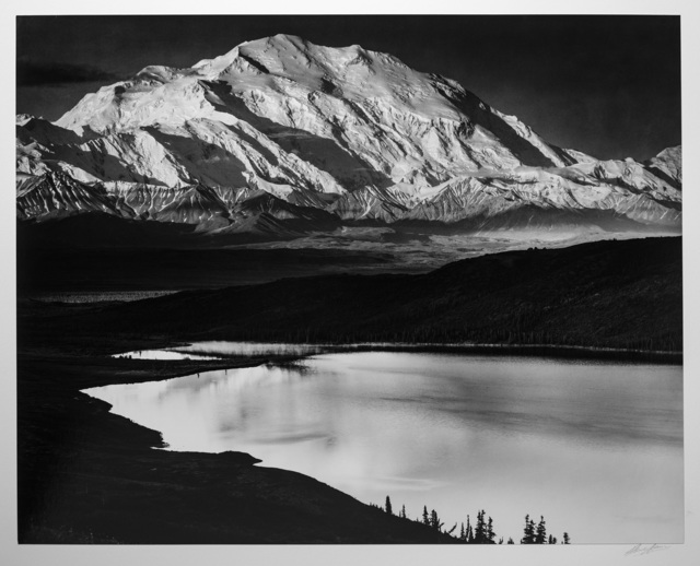 Ansel Adams, ‘Mt. McKinley and Wonder Lake, Mt. McKinley National Park, Alaska’, ca. 1947, Photography West Gallery