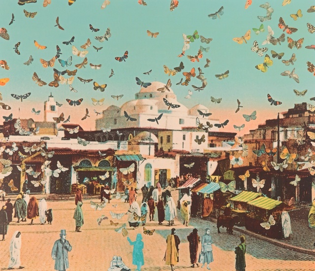 Peter Blake, ‘Home to Damien Hirst: The Butterfly Man Tunis’, Rhodes