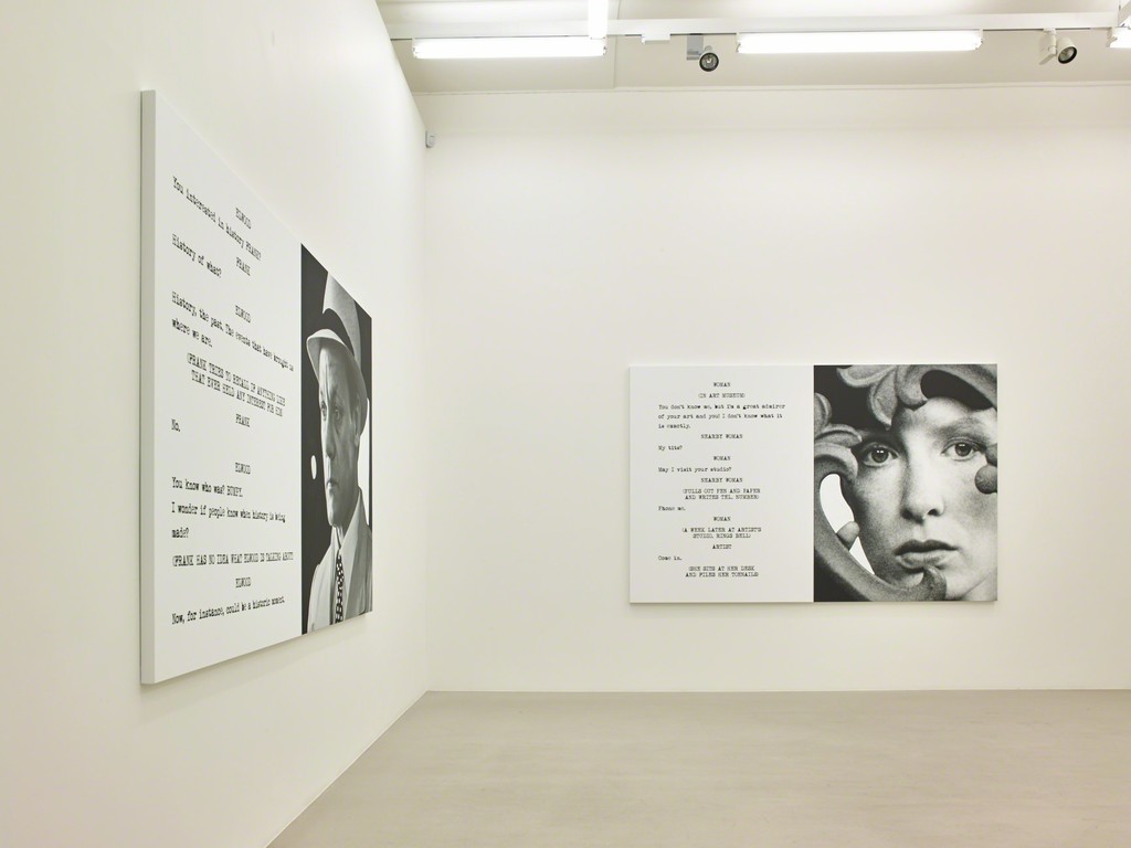 John Baldessari: Pictures & Scripts, Installation View, Marian Goodman Gallery, London, February 28 - April 25, 2015 John Baldessari: Pictures & Scripts, Installation View, Marian Goodman Gallery, London, February 28 - April 25, 2015