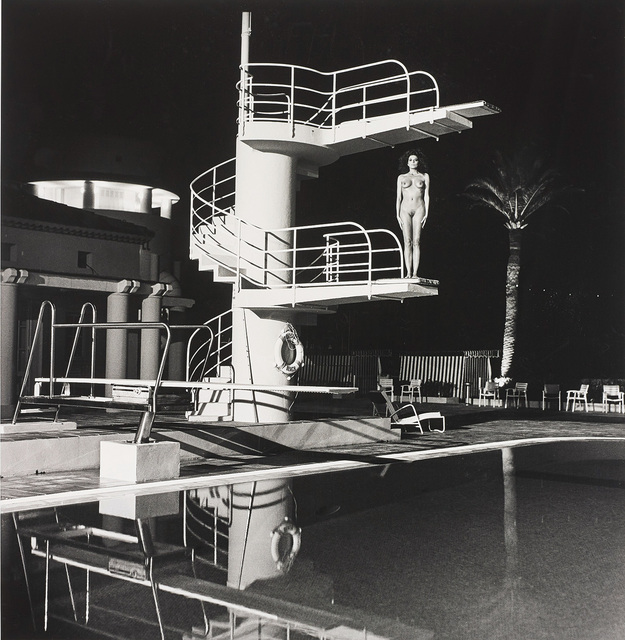 Helmut Newton | Diving Tower, Old Beach Hotel, Monte Carlo ...