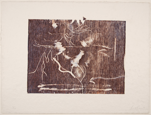 Helen Frankenthaler, ‘The Clearing’, 1991, Print, Woodcut, Zane Bennett Contemporary Art
