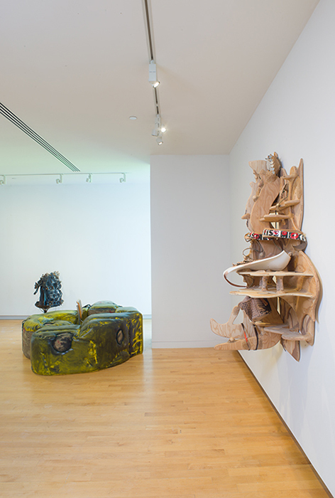 Jessi Reaves: Kitchen Arrangement (installation view), May 20, 2018 to January 13, 2019. The Aldrich Contemporary Art Museum, Ridgefield, CT. Photo: Jason Mandella. Jessi Reaves: Kitchen Arrangement (installation view), May 20, 2018 to January 13, 2019. The Aldrich Contemporary Art Museum, Ridgefield, CT. Photo: Jason Mandella.