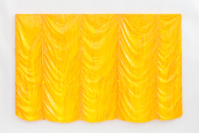 Parachute Painting (Yellow)