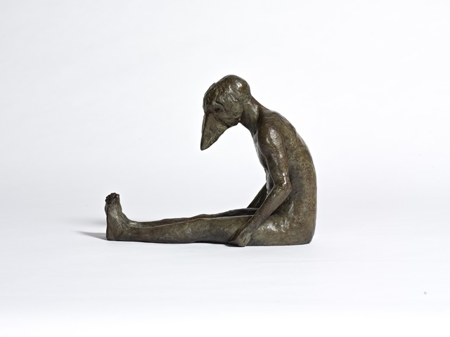 Beth Carter, ‘Crowmask’, , Sculpture, Bronze, Hugo Galerie