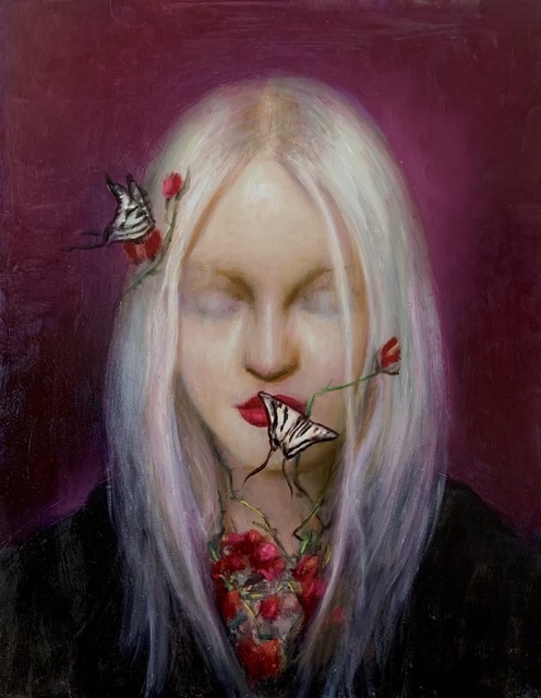 Rose Freymuth-Frazier, ‘ “Silent Song” ’, ca. 2018, Painting, Oil on panel, Parlor Gallery