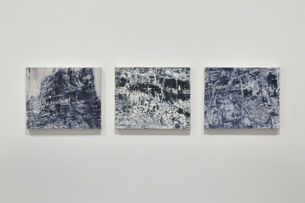 Installation view: Jorge Tacla: Hidden Identities, 2015. Photo John Muggenborg. Installation view: Jorge Tacla: Hidden Identities, 2015. Photo John Muggenborg.
