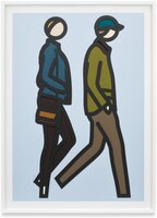 Julian Opie - New York Couple 4, from New York Couples