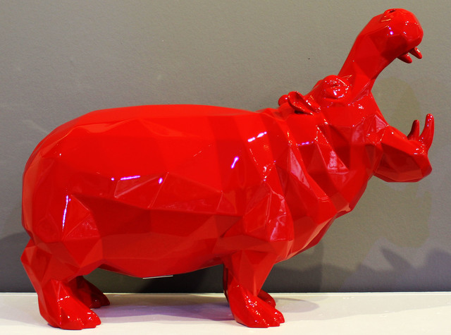 Richard Orlinski, ‘Hippopotame’, 2015, Galerie Perahia
