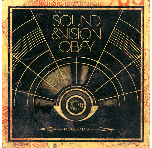 Shepard Fairey (OBEY), ‘Sound and Vision’, 2012, Underdogs Gallery