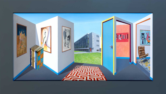 Patrick Hughes, ‘Bauhaus Beautiful’, 2015, Tangent Contemporary Art