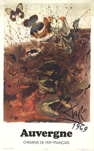 Salvador Dalí, ‘Auvergne’, 1970, Ephemera or Merchandise, Offset Lithograph, ArtWise