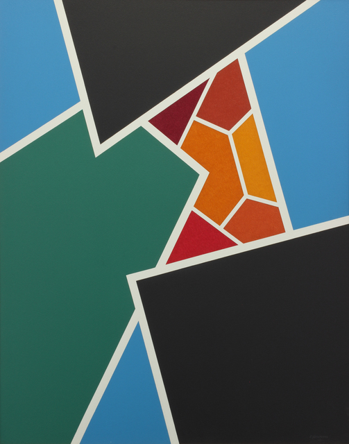 Raymond Jonson, ‘Polymer No. 6’, 1966, Painting, Acrylic on Masonite, Addison Rowe Gallery