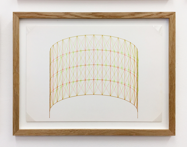 Günter Günschel, ‘Anaglyph 3D drawing No.4’, 1988, Betts Project
