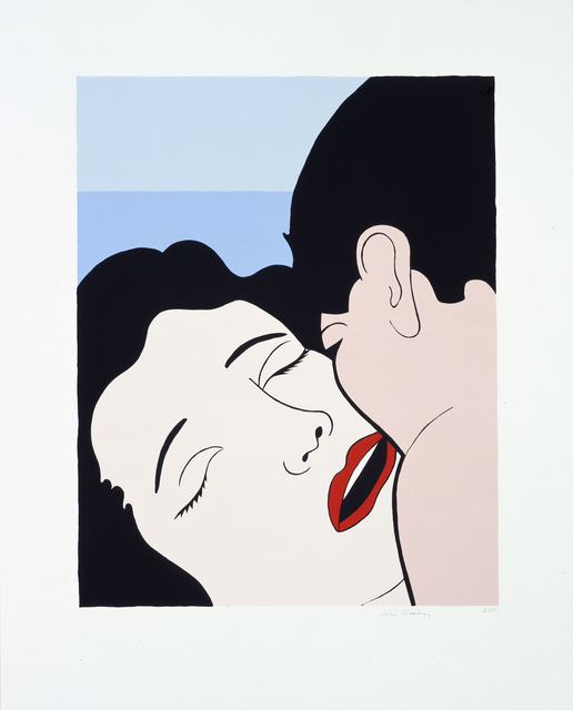 John Wesley, ‘Red Lips’, 2005, Print, Six-color screenprint printed in water-based inks on Somerset Bright White 500 gsm paper, The Armory Show Print Archive