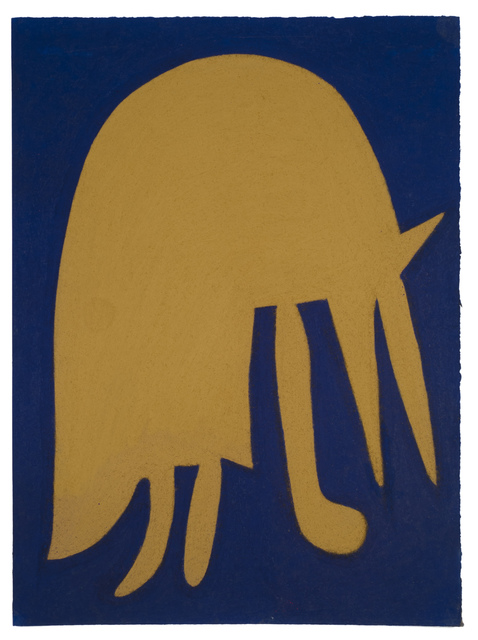 Julian Martin, ‘Untitled (Abstracted Animal on Blue)’, 2010, Fleisher/Ollman