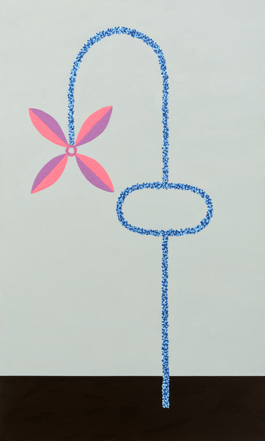 Cotelito, ‘Winter Flower’, 2020, Painting, Acrylic on canvas, MORIA GALERÍA