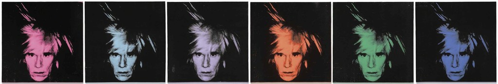 Andy Warhol - Six Self Portraits