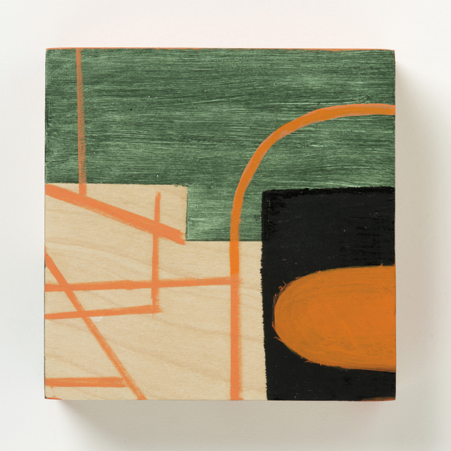 Judy Cooke, ‘Hoop’, 2015, Painting, Oil and wax on wood, Elizabeth Leach Gallery