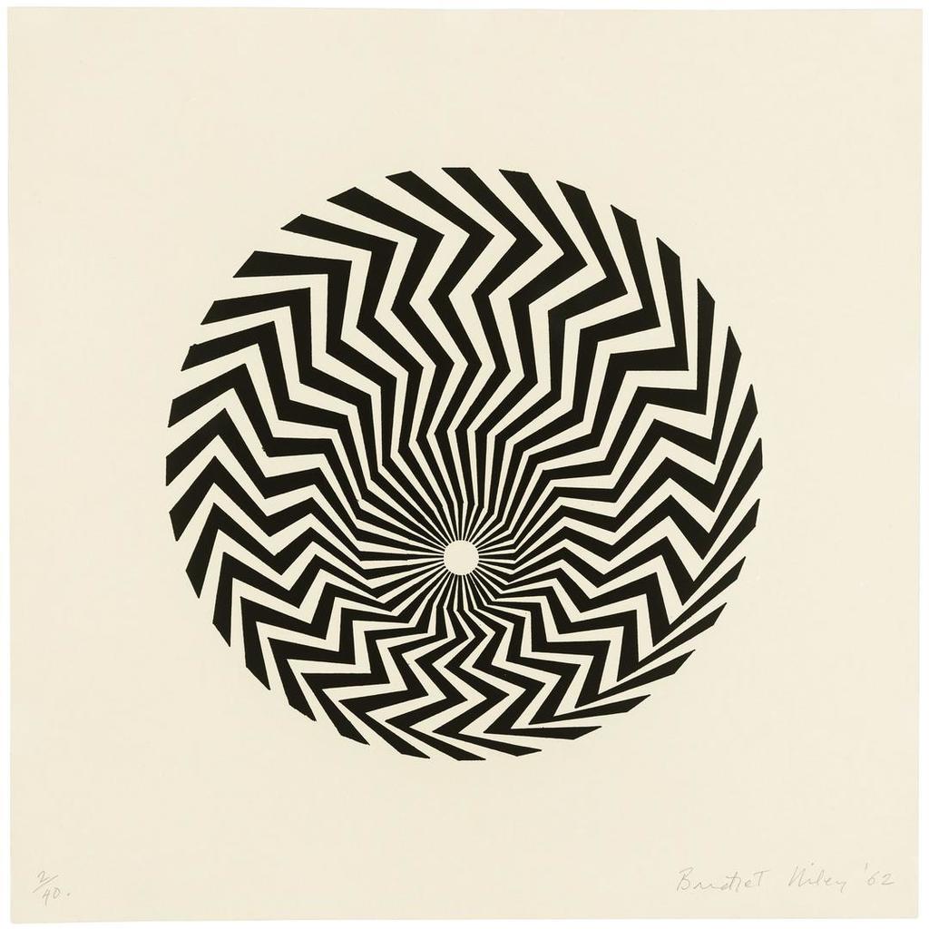 Bridget Riley - Untitled (based on Primitive Blaze)