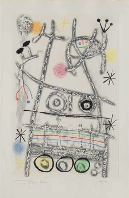 Joan Miró, ‘Les forestiers (grey)’, 1958, Christie's