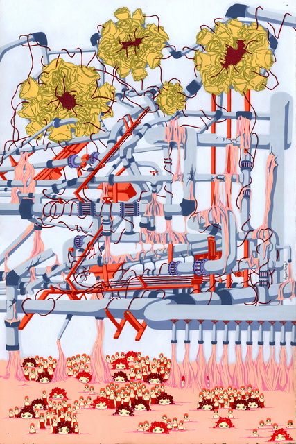 Hyun Jung Ji, ‘Pink Factory’, 2018, MvVO ART