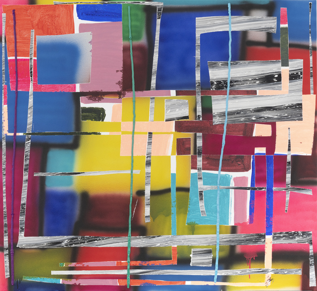 Trudy Benson, ‘Blue Cut’, 2018, Painting, Acrylic and oil on canvas, Rema Hort Mann Foundation Benefit Auction