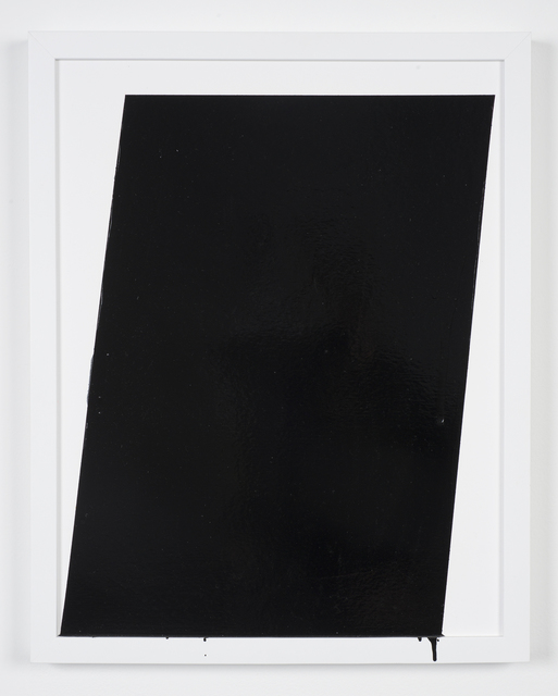 Vincent Como, ‘Untitled ’, 2012, Painting, Enamel on framed matboard, Minus Space