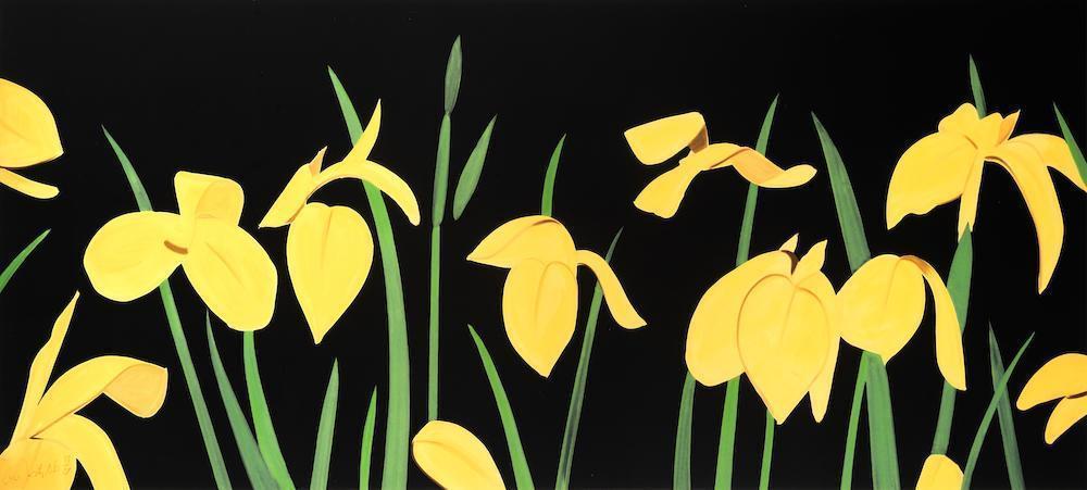 Alex Katz - Yellow Flags 2