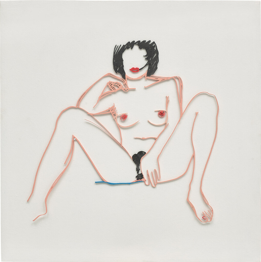Tom Wesselman - Monica Sitting with Legs Spread