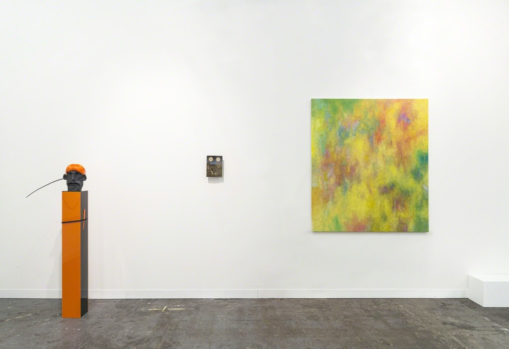 Exhibition view Armory Show 2015. Galerie Valentin, Paris. With: Jean-Baptiste Bernadet, Stephen Felton, Laurent Grasso, Donna Huanca, Brian Kokoska, Anne Neukamp. © Cary Whittier / Courtesy of the artists and Valentin, Paris. Exhibition view Armory Show 2015. Galerie Valentin, Paris. With: Jean-Baptiste Bernadet, Stephen Felton, Laurent Grasso, Donna Huanca, Brian Kokoska, Anne Neukamp. © Cary Whittier / Courtesy of the artists and Valentin, Paris.