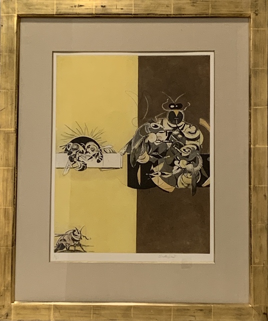 Graham Sutherland, ‘Bees’, 1977, Print, Etching and aquatint on paper, Anders Wahlstedt Fine Art