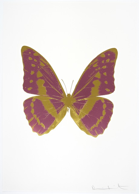 Damien Hirst, ‘The Souls III - Loganberry Pink - Oriental Gold - Oriental Gold’, 2010, Samuel Owen Gallery