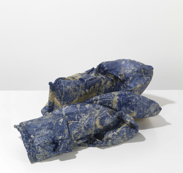 John Isaacs, ‘The architecture of Empathy (Blue life vest)’, 2017, Sculpture, Sodalite (rock mineral), Aeroplastics