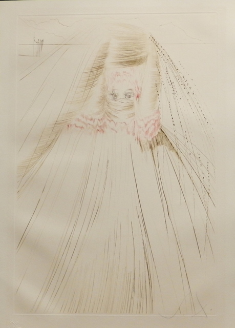 Salvador Dalí, ‘Tristan et Iseult The Queen with Silk Tunic’, 1970, Print, Etching, Fine Art Acquisitions Dali