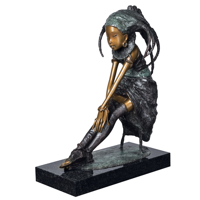 Andrey Ostashov, ‘Melancholy’, 2013, Sculpture, Bronze, granite, OSTASHOV sculpture