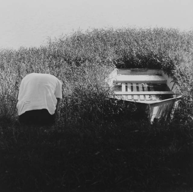 Ralph Eugene Meatyard, ‘Untitled (Figure and Boat)’, 1964/1974, ClampArt