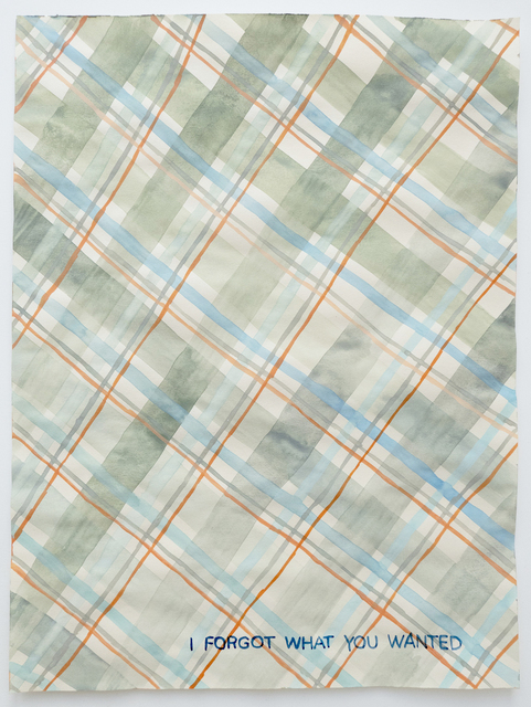 Julia Kuhl, ‘Domestic Textiles Series, I Forgot What You Wanted’, 2019, frosch&portmann