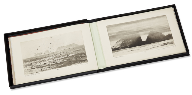 Norman Ackroyd, ‘Skellig Revisited’, 2015, Books and Portfolios, Complete portfolio of ten etchings on 280gsm somerset rag, Roseberys