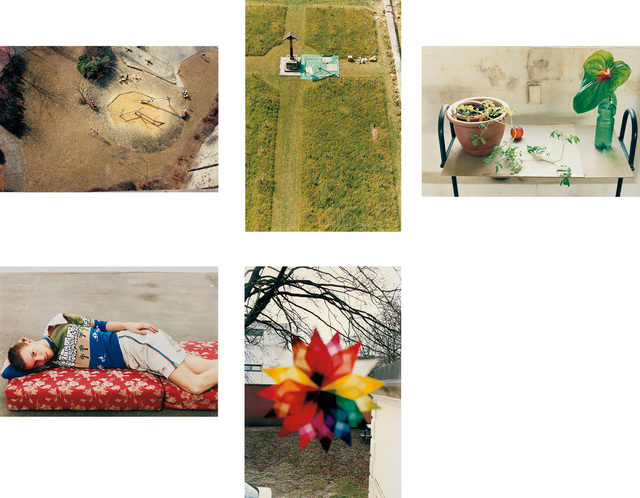 Wolfgang Tillmans, ‘Five works: (i) playground, Luxembourg; (ii) charterhouse; (iii) still life, Herold Street; (iv) Volker, lying; (v) Weihnachtsstern’, Phillips