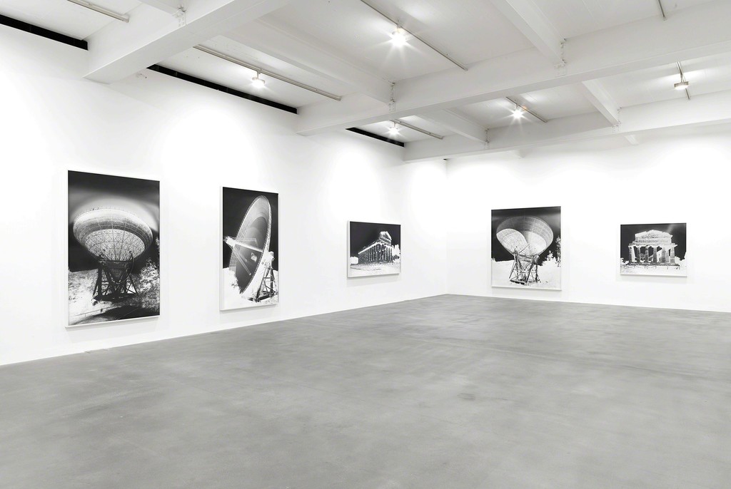 Installation view, "Vera Lutter: Turning Time" at Gagosian Britannia Street, London. Artworks © Vera Lutter. Photo by Mike Bruce. Courtesy Gagosian. Installation view, "Vera Lutter: Turning Time" at Gagosian Britannia Street, London. Artworks © Vera Lutter. Photo by Mike Bruce. Courtesy Gagosian.