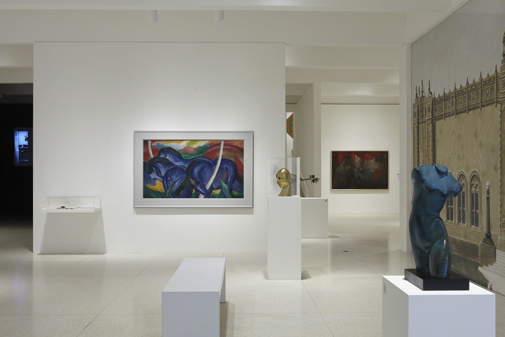 View of the exhibition Art at the Center: 75 Years of Walker Collections, 2014. Photo: ©Walker Art Center. View of the exhibition Art at the Center: 75 Years of Walker Collections, 2014. Photo: ©Walker Art Center.