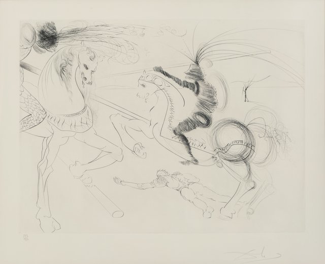 Salvador Dalí, ‘Rout at San Germano’, 1972, Heritage Auctions