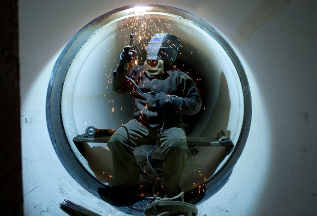 Armando Arorizo, ‘Trunk Line Construction Welder’, 2016, The Perfect Exposure Gallery